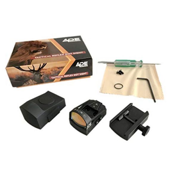 Ade Advanced Optics Rifle Scope 4 Ade RD3-012-MOS Red Dot Reflex Sight for Glock MOS 17 19 34 35 40 41 Pistol Handgun