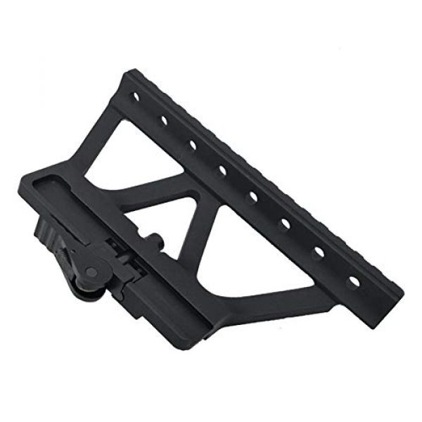 DJym Rifle Scope Mount 4 DJym Scope Universal Side Rail Aluminum Alloy 20Mm Suitable for All Kinds of Sights Rail
