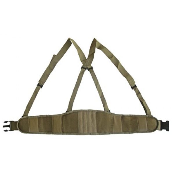 DLP Tactical Tactical Belt 4 DLP Tactical MOLLE Battle Belt with Suspenders