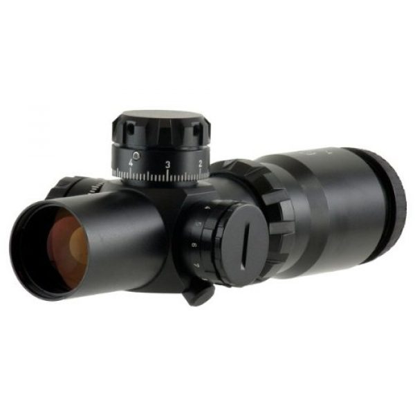 Valdada Rifle Scope 2 1:4x32 QR-TS Pitbull 35mm Tactical Compact Illuminated CQB Reticule