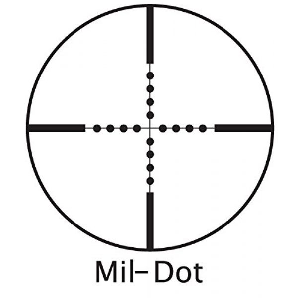 BARSKA Rifle Scope 7 BARSKA AC11874 Contour .223 BDC Rifle Scope 3-9x40 Lockable Turrets, Mil-Dot Reticle with Rings