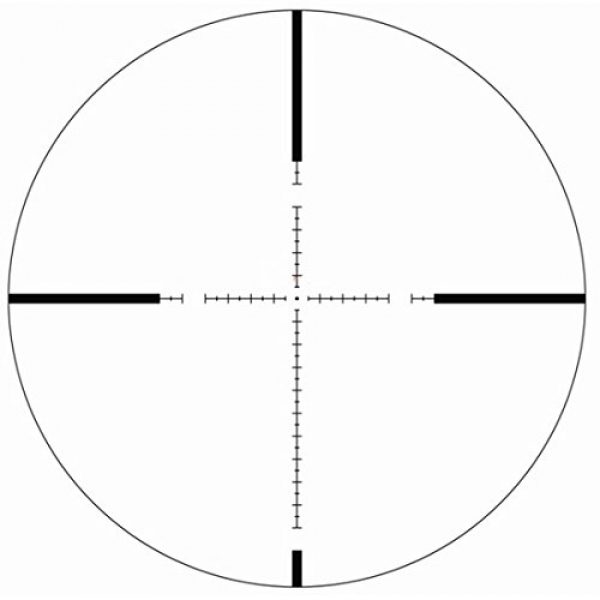 Vector Optics Rifle Scope 4 Vector Optics Marksman 3.5-10x44mm 1/10 MIL Hunting Riflescope with MP Reticle, Free 30mm Tactical Mount Rings, Lens Covers and Honeycomb Sunshade (Matte Black)