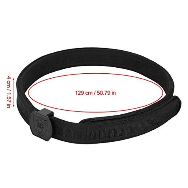 Dilwe Tactical Belt 4 Dilwe Tactical Waist Belt, High Strength Tactical Rigger Belt for Shooting Hunting Games