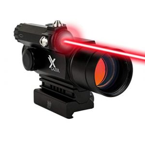 Xgazer Optics Rifle Scope 1 Xgazer Optics Point View Red Dot Sight with Laser " 2 MOA Dot Laser Sight " Fully Multy-Coated Lens " Shockproof, Fog Proof, and Waterproof