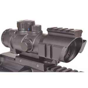 OZARK ARMAMENT Rifle Scope 1 Ozark Armament 4X Magnified Optic with Illuminated BDC Reticle - Rifle Scope