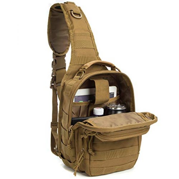 AXEN Tactical Backpack 4 AXEN Tactical Sling Bag Pack Military Rover Shoulder Sling Backpack Small