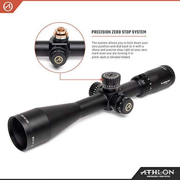 Athlon Optics Rifle Scope 4 Athlon Optics Ares BTR GEN2 HD 4.5-27x50 First Focal Plane Riflescopes