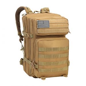 YOMEGO Tactical Backpack 1 YOMEGO Durable Tactical Backpack Travel Bug-Out Bag Great Tactical Survival Gear for Men and Women, 45L
