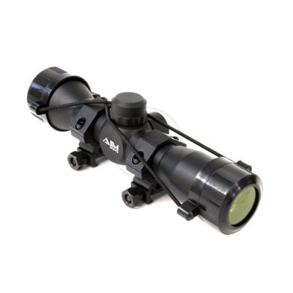 TACBRO Rifle Scope 3 4x32 Compact Mil-Dot Airsoft Tactical Combat Scope