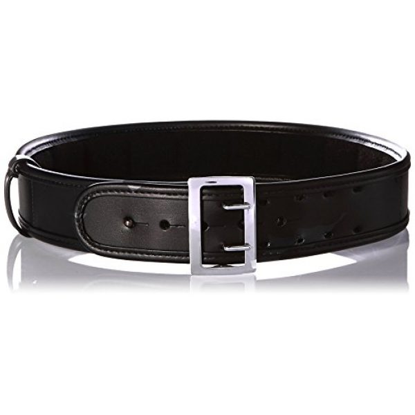 BIANCHI Tactical Belt 1 BIANCHI 7965 Black Ergotek Sam Browne Belt with Chrome