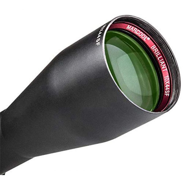 Marcool Rifle Scope 6 Marcool Tactical 10X44SF SFP Fog Shock Proof Side Parallax Hunting Rifle Scope