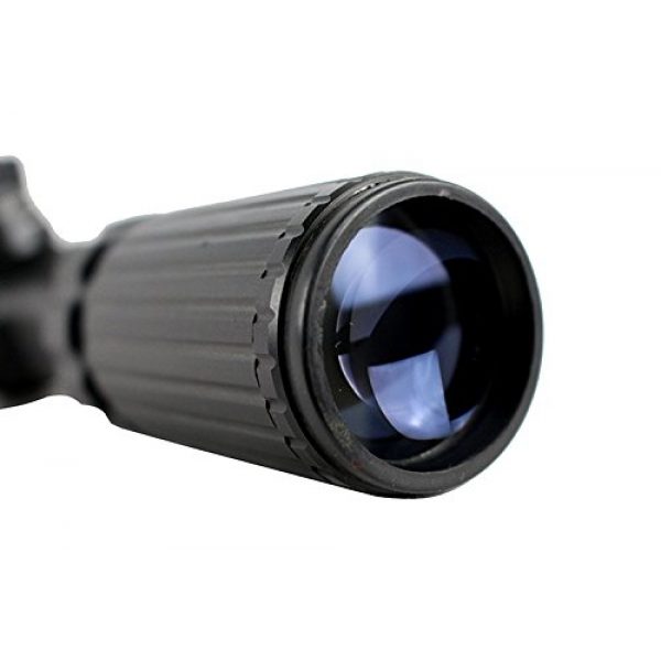 HUNT-DOWN Rifle Scope 4 HUNT-DOWN 3-9x40AO R/G Mil Dot Etched Glass Reticle Front Focus 30mm RifleScope