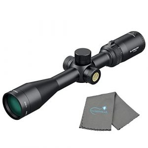 Athlon Rifle Scope 1 Athlon Optics Talos 4-16x40 Mildot Rifle Scope Second Focal Plane Bundle with a Lumintrail Cleaning Cloth