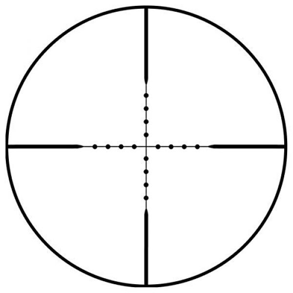 Hammers Rifle Scope 3 Hammers Mil-Dot Rifle Scope 3-9x32 AO Parallax Adjustable Objective with 22 Dovetail Rings