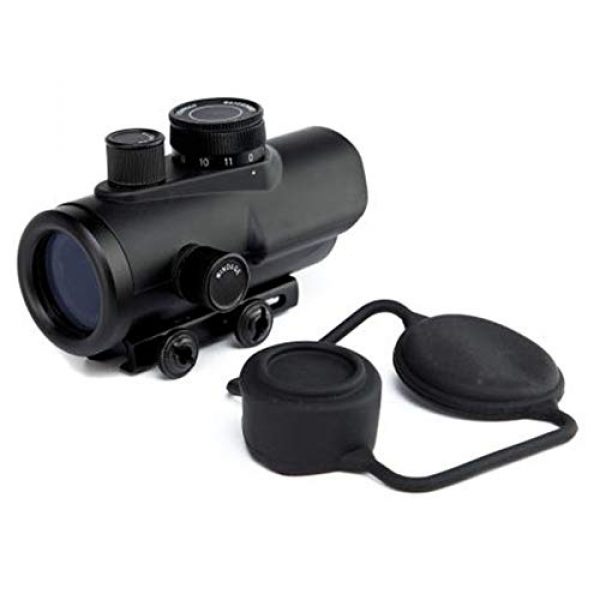 DJym Rifle Scope 2 DJym 30mm Matte Black Finish Red Dot Sight, Scope for Hunting Riflescope