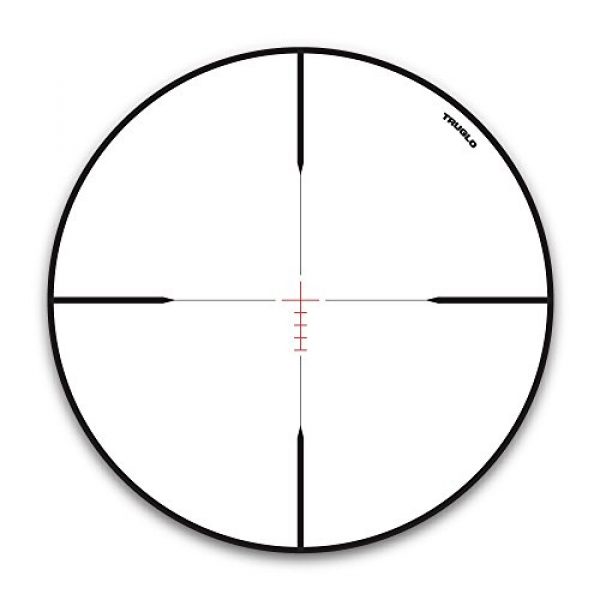 TRUGLO Rifle Scope 4 TRUGLO Intercept Illuminated Reticle Hunting Rifle Scope