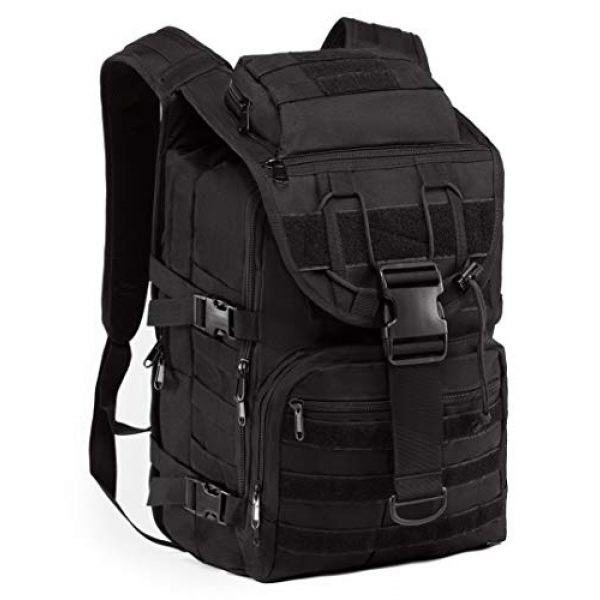 Supersun Tactical Backpack 1 Supersun Tactical Military Backpack Molle - 35L Tactical Backpack Laptop Rucksack Survival Bag Bugout Assault Pack