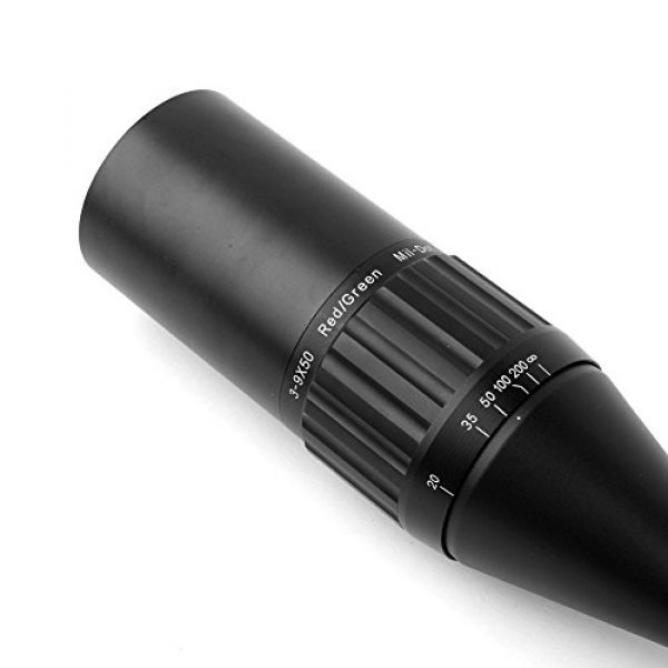 RETICLE Rifle Scope 5 RETICLE 3-9x50AOE MIL-DOT Riflescope