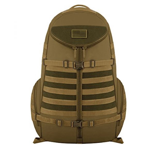 East West U.S.A Tactical Backpack 1 East West U.S.A RT516 Tactical Camouflage Trizip Molle Hunting Camping Hiking Assault Backpack