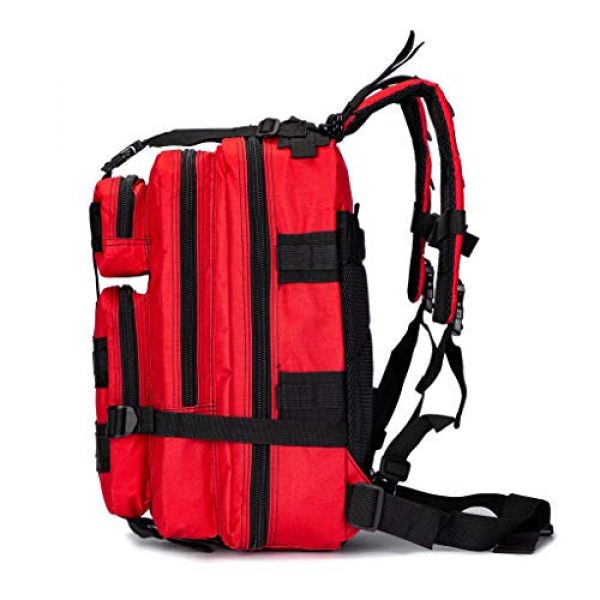 Jipemtra Tactical Backpack 3 Jipemtra Tactical First Aid Bag MOLLE EMT IFAK Backpack Trauma First Aid Responder Medical Backpack Utility Bag Military Tactical Rucksack Emergency