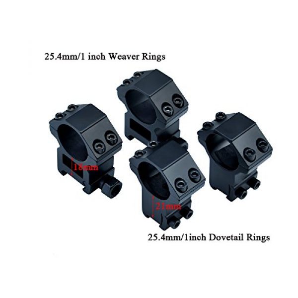 Eagle Eye Rifle Scope 6 Eagle Eye Rifle Scope 3-9x42 AOEG R/G Turrets with Lock and Reset Compact Tactical Scope Etched Glass Mil Dot Riflescope with 2 Kinds of Mounts