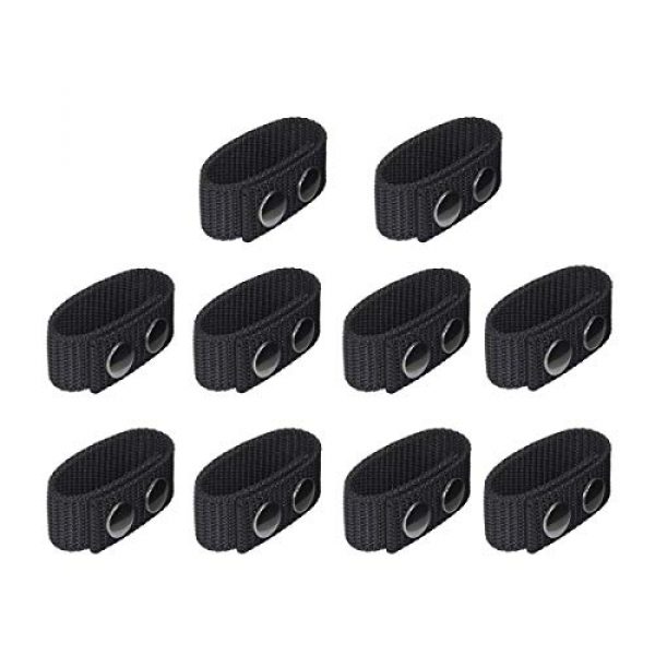 NEXT-STATION Tactical Belt 1 Next-Station Duty Belt Keeper with Double Brass Snaps Police Military Equipment Accessories