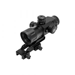 Accu-Shot Rifle Scope 1 Leapers SCP-T4IECDQ Inc., UTG Compact Prismatic 4x32mm T4X 40mm, 36 Color, Circle Dot, black