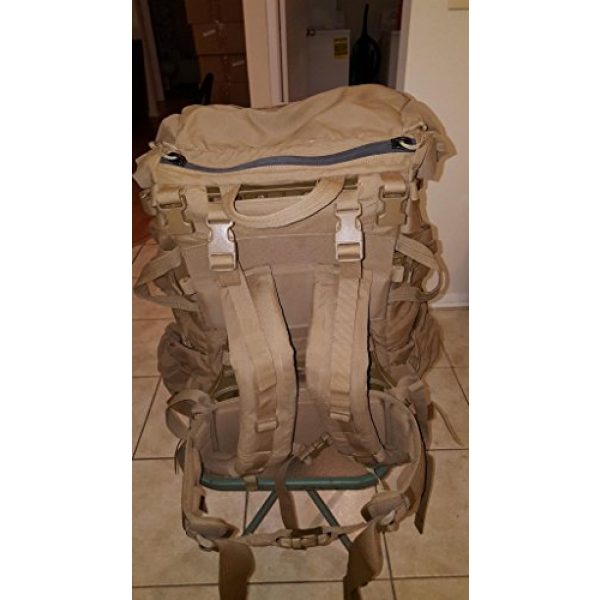Eagle Tactical Backpack 6 Eagle FILBE USMC Main Pack Coyote Brown with Frame and Waist Belt