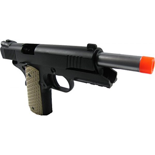 WE Airsoft Pistol 4 WE combat 191 gas blowback full metal - black(Airsoft Gun)