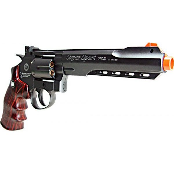 WG Airsoft Pistol 5 WG model-702b 6 revolver full metal co2 nbb included 6 revolver holster-nylon(Airsoft Gun)