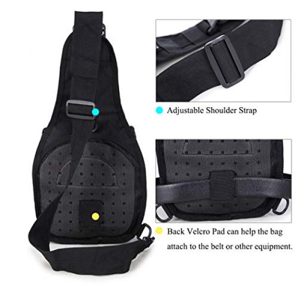 Dunnta Tactical Backpack 3 Dunnta Tactical Sling bag, Military Sport Bag EDC Molle Pack Daypack for Camping, Hiking, Trekking, Rover Sling