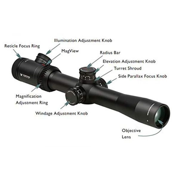 Vortex Rifle Scope 5 Vortex Optics Viper PST Gen I First Focal Plane Riflescopes