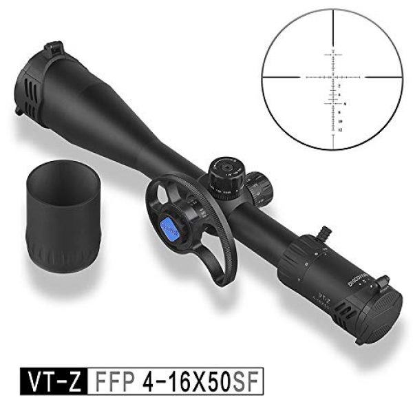 WestHunter Rifle Scope 7 WestHunter VT-Z Optics FFP Rifle Scope,First Focal Plane Etched Glass Reticle,30mm Tube Tactical Riflescope