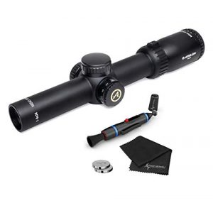 Wearable4U Rifle Scope 1 Wearable4U Athlon Optics Midas BTR 30mm Riflescope with Included Extra Battery CR2032 Lens Cleaning Pen and Lens Cleaning Cloth Bundle