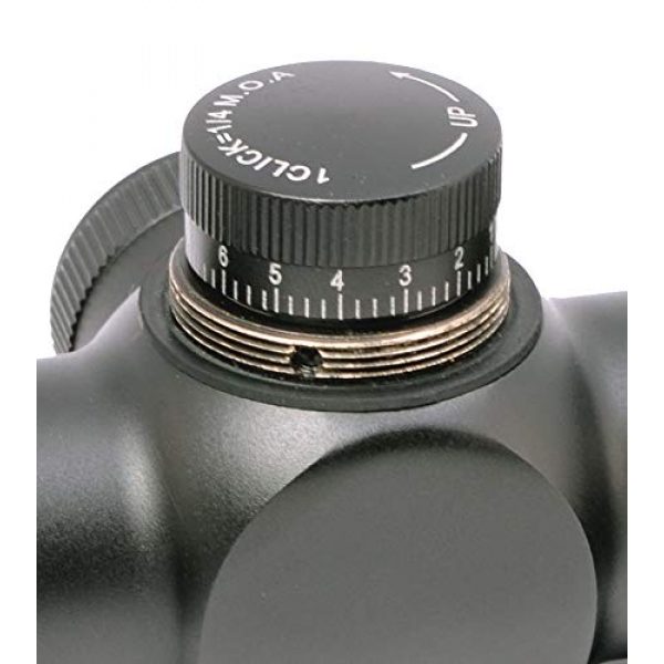 Hammers Rifle Scope 2 Hammers Mil-Dot Rifle Scope 3-9x32 AO Parallax Adjustable Objective with 22 Dovetail Rings