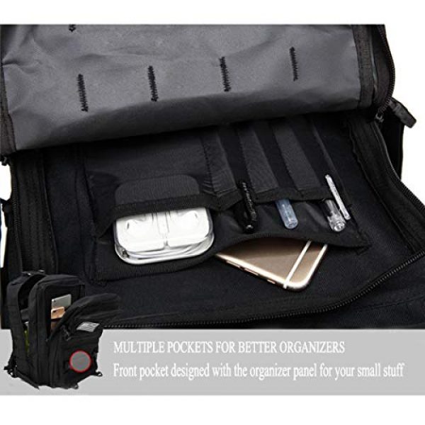 Dunnta Tactical Backpack 6 Dunnta Tactical Backpack, 3 Day Assault Pack Molle Bug Out Bag 42L Military Backpack for Hiking Camping Trekking Hunting