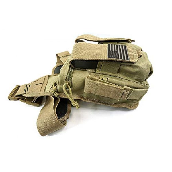 K-Cliffs Tactical Backpack 3 Rapid Deployment Push Pack Tactical Range Bag Responders Utility Sling Bags Tan