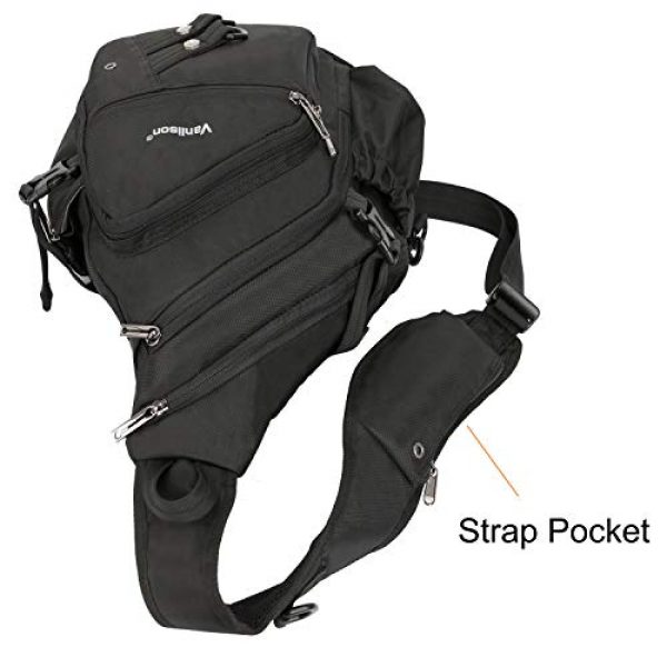 Vanlison Tactical Backpack 7 Vanlison Sling Backpacks, Sling Chest Bags Shoulder Crossbody Bags for Men Women Outdoor Travel Walking Dog Running