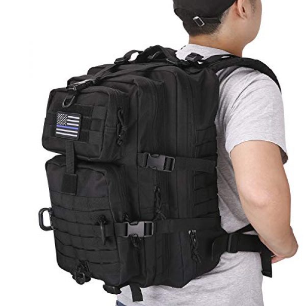 Hannibal Tactical Tactical Backpack 7 Hannibal Tactical MOLLE Assault Pack, Tactical Backpack Military Army Camping Rucksack, 3-Day Pack