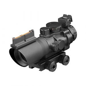 TACFUN Rifle Scope 1 TACFUN - AIM Prismatic Series 4X32MM Scope MIL-DOT Reticle