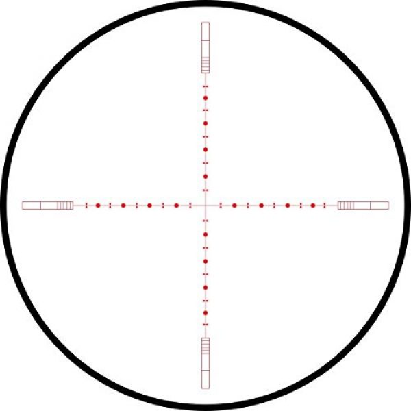 HAWKE OPTICS Rifle Scope 2 HAWKE OPTICS Sidewinder 6.5-20x42 Riflescope 20x Mil Dot Reticle 17110 (HK4026)
