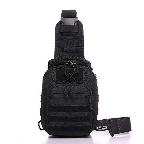 ANTARCTICA Tactical Backpack 2 ANTARCTICA Tactical Sling Bag Pack Military Rover Shoulder Bag Molle Assault Range Bag Backpack 1050D