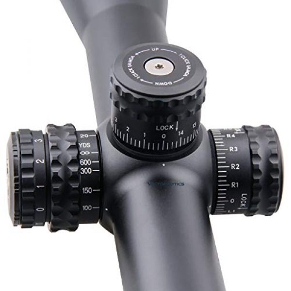 Vector Optics Rifle Scope 5 Vector Optics Aston 5-30x56mm, 30mm Tube, 1/4 MOA, Red Illuminated Second Focal Plane (SFP) Rifle Scope