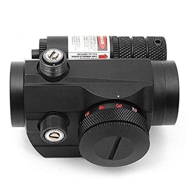 GOTICAL Rifle Scope 3 GOTICAL Red Green Adjustable Mini Micro Dot Reflex Sight | Red Dot Holographic 1X30 Sight with 33mm Reflex Lens Sight Waterproof, Shockproof, Fog-Proof Red Dot Scope
