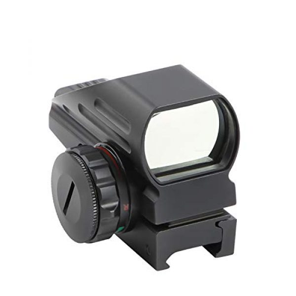Sniper Rifle Scope 7 Sniper RD22 Red & Green Dot Sight 4 Reticles Reflex Sight for 20mm Picatinny Rail Mount