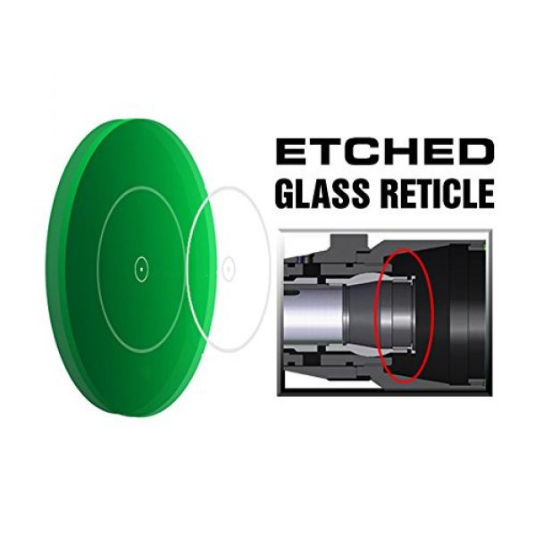 Accu-Shot Rifle Scope 4 UTG 2-16X44 30mm Multi-range Scope, AO, 36-colors, QD Rings