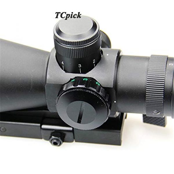 DJym Rifle Scope 4 DJym 3-9X42E Scope, P4 Optical Sight Rifle Scope Waterproof, Shockproof and Anti-Fog