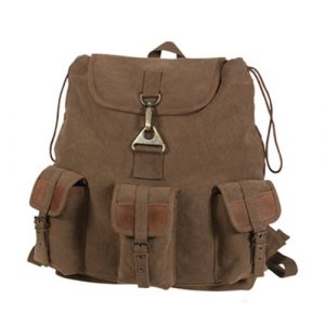 Rothco Tactical Backpack 1 Rothco Vintage Wayfarer Backpack With Leather Accents