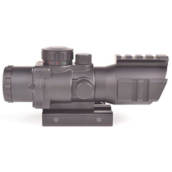 OZARK ARMAMENT Rifle Scope 2 Ozark Armament 4X Magnified Optic with Illuminated BDC Reticle - Rifle Scope