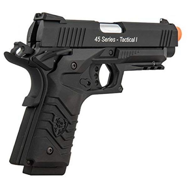 HFC Airsoft Pistol 6 HFC HG-171 Tactical 1911 Gas Blowback Airsoft Pistol Black